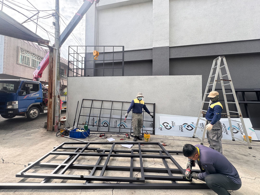 高雄維新不鏽鋼氣密窗與陽台包覆